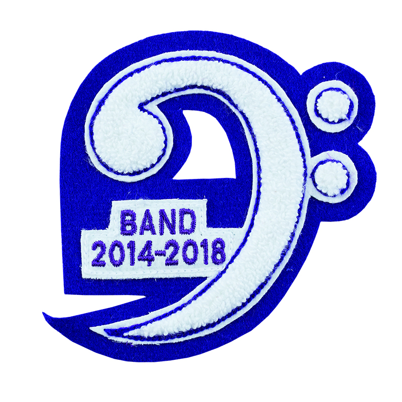 Bass Clef - Academic Sleeve Patch