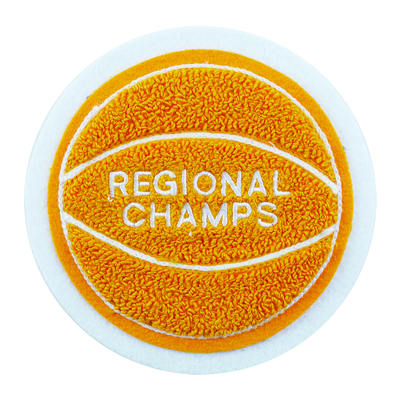 Basketball Yellow - Academic Sleeve Patch