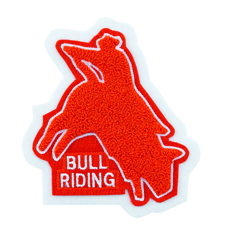 Bull Riding - Academic Sleeve Patch