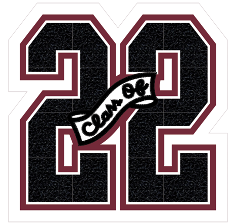 Double Digit Year (Block) - Academic Sleeve Patch