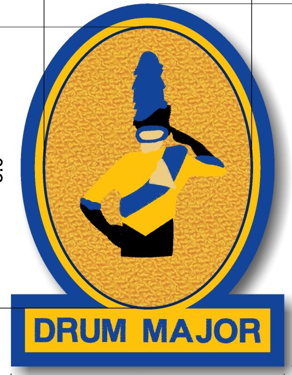 Drum Major - Academic Sleeve Patch